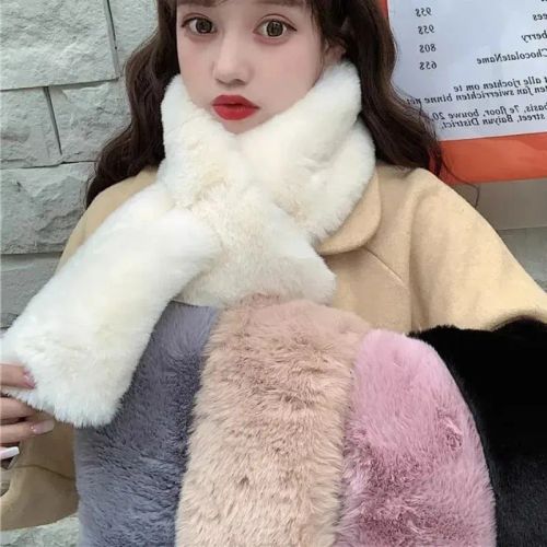 X.Z.MOONLIGH Plush Winter Scarf - Warm & Stylish Accessory
