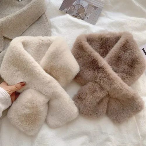 X.Z.MOONLIGH Plush Winter Scarf - Warm & Stylish Accessory