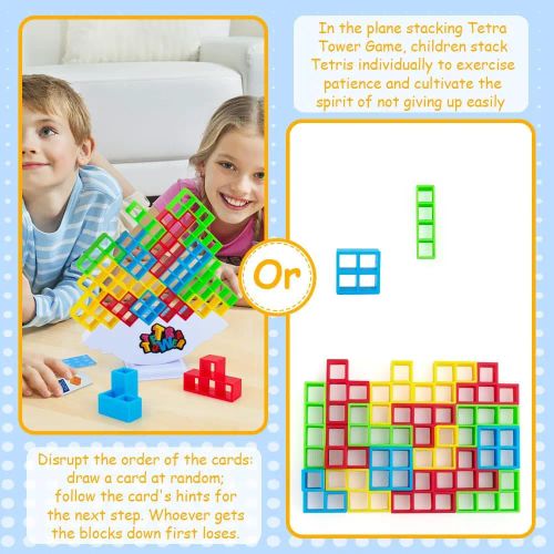 Balance Stacking Board Game - Fun Puzzle Building Blocks for All Ages