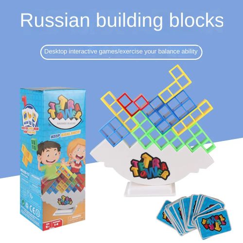 Balance Stacking Board Game - Fun Puzzle Building Blocks for All Ages