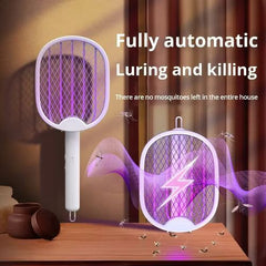 USB Rechargeable Electric Foldable Mosquito Repellent Lamp - Pest Control Device - WHITE