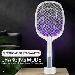 USB Rechargeable Electric Foldable Mosquito Repellent Lamp - Pest Control Device - WHITE