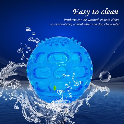Bouncy Dog Toy Ball - Bite-Resistant & Elastic for Healthy Chewing