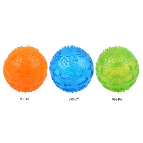 Bouncy Dog Toy Ball - Bite-Resistant & Elastic for Healthy Chewing