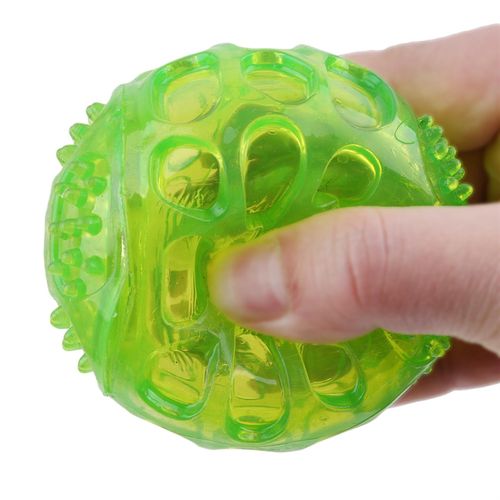 Bouncy Dog Toy Ball - Bite-Resistant & Elastic for Healthy Chewing