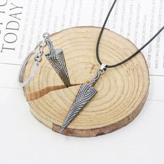SONGCHANGJEWELRY Hollow Knight Pendant Necklace - Trendy Geometric Fashion