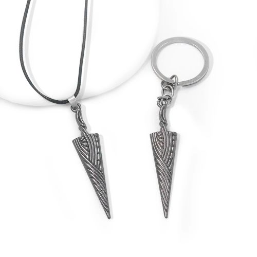 SONGCHANGJEWELRY Hollow Knight Pendant Necklace - Trendy Geometric Fashion