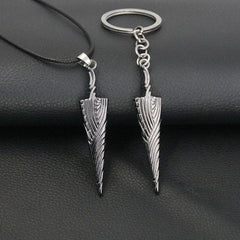 SONGCHANGJEWELRY Hollow Knight Pendant Necklace - Trendy Geometric Fashion