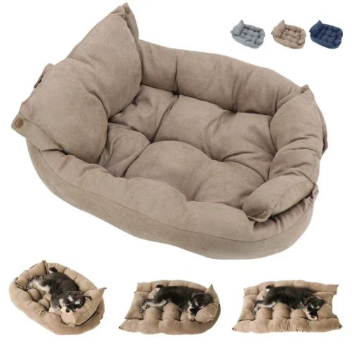 Multifunctional Pet Bed - Soft Cushion for Warm Winter Comfort