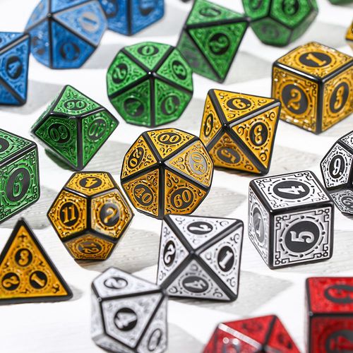 Acrylic Dice Set - Smooth & Durable - Perfect for Games & Parties