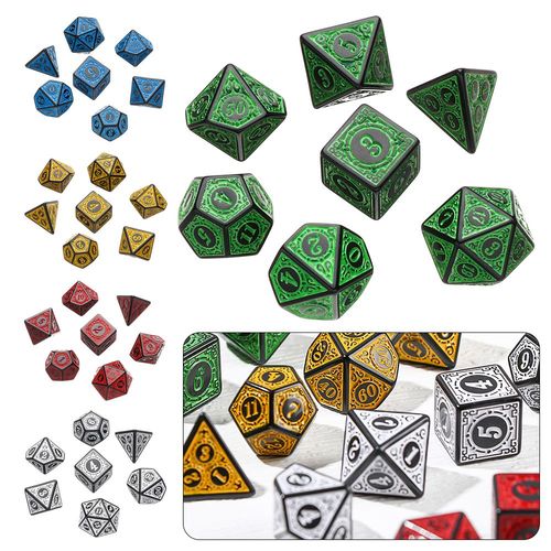 Acrylic Dice Set - Smooth & Durable - Perfect for Games & Parties
