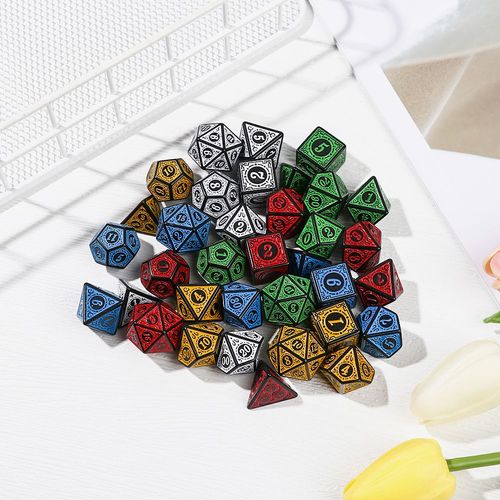 Acrylic Dice Set - Smooth & Durable - Perfect for Games & Parties