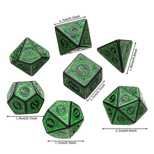 Acrylic Dice Set - Smooth & Durable - Perfect for Games & Parties
