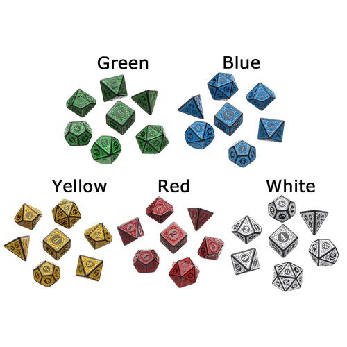 Acrylic Dice Set - Smooth & Durable - Perfect for Games & Parties
