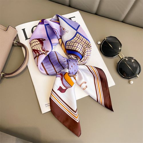 JTVOVO Multifunctional Polyester Scarf - Stylish 70x70cm Accessory