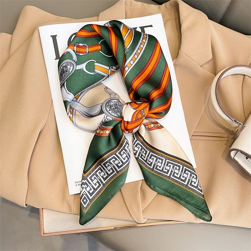 JTVOVO Multifunctional Polyester Scarf - Stylish 70x70cm Accessory