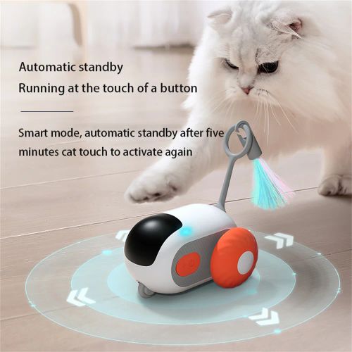 Repetsun Interactive Cat Toy - Smart Electric Sports Car for Cats