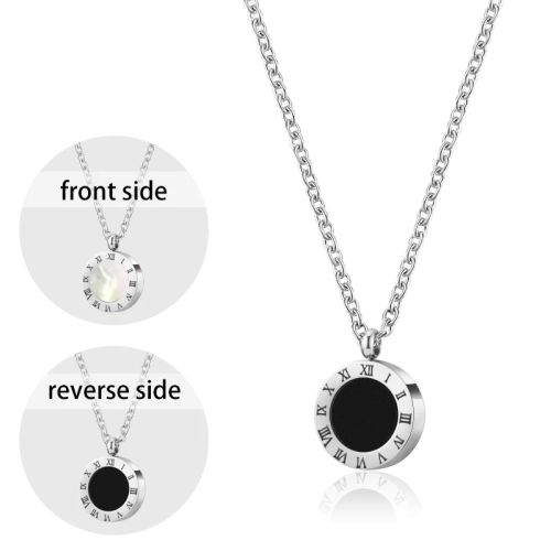 PAXA Classic Round Pendant Necklace - Stylish Fashion Jewellery