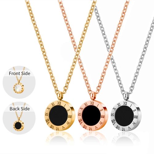 PAXA Classic Round Pendant Necklace - Stylish Fashion Jewellery