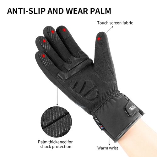 Kyncilor Waterproof Winter Gloves - Warm Touchscreen Skiing Gloves