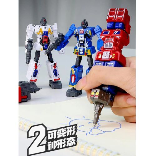 Transforming Robot Pen Toy - Engaging 2in1 Action Figure for Kids