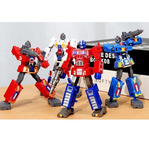 Transforming Robot Pen Toy - Engaging 2in1 Action Figure for Kids