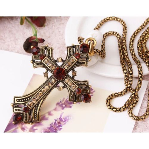 OOTDTY Alloy Pendant Necklace - Stylish & Corrosion Resistant Accessory