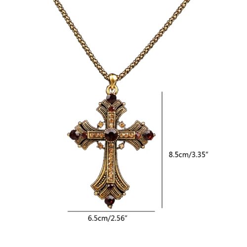 OOTDTY Alloy Pendant Necklace - Stylish & Corrosion Resistant Accessory