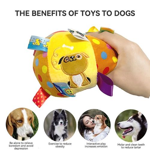 Interactive Dog Toy Ball - Stimulating Durable Fun Playtime Essential - Ball