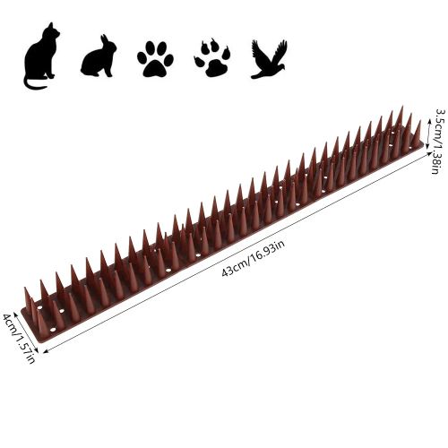 Bird Prevention Spikes - Effective Pest Control - 12 Pack - 12PCS