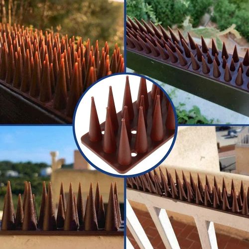 Bird Prevention Spikes - Effective Pest Control - 12 Pack - 12PCS