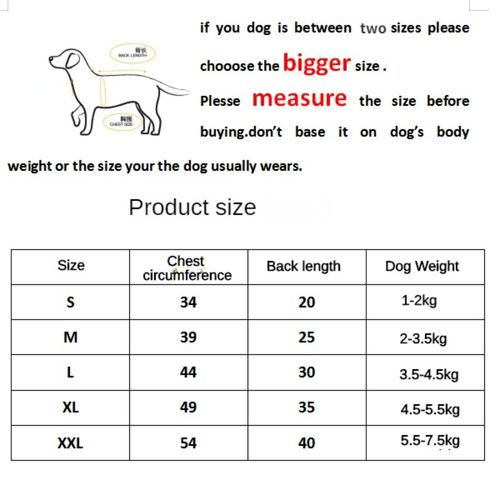 Winter Pet Dog Clothes - Warm Windproof Jacket for Small Medium Dogs