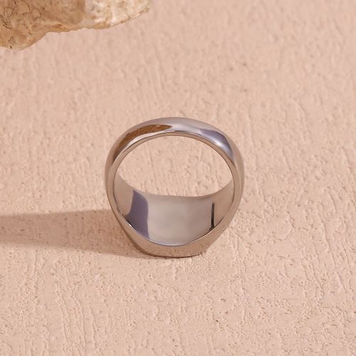 MamacitaSlay Unique Fingerprint Swirl Rings - Waterproof Stainless Steel Jewelry