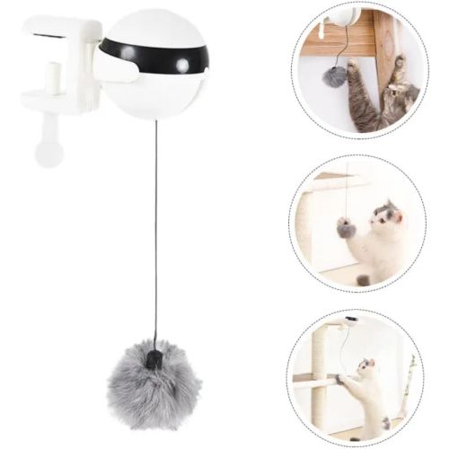 Electric Cat Toy - Automatic Ball Chaser for Exercise & Engagement
