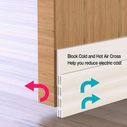 Durable Windbreak Strip for Noise Reduction & Pest Control - 100cm Sealing Strip