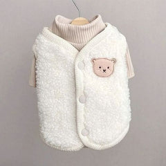 SHISHI 100% Cotton Pet Clothes for Autumn/Winter Comfort