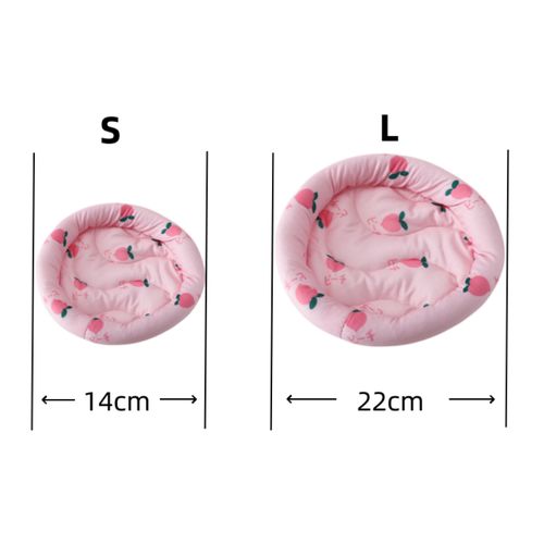 Soft Plush Small Pet Bed - Warm & Comfortable Guinea Pig Nest