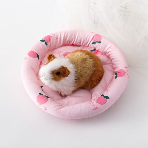 Soft Plush Small Pet Bed - Warm & Comfortable Guinea Pig Nest
