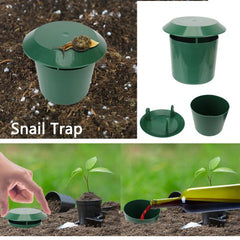 Garden Snail Trapper - Eco-Friendly Design for Effective Pest Control - green