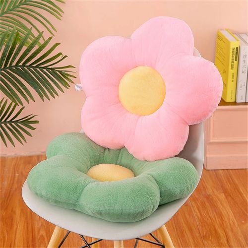 Classic Plush Fabric Cushion - Comfortable Support for Relaxation