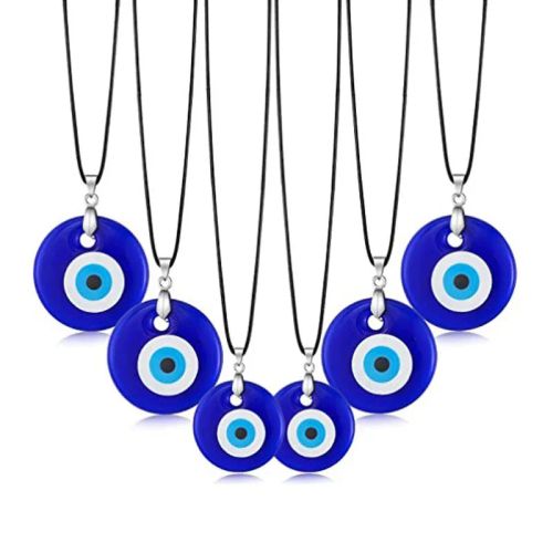 Evil Eye Pendant Necklace - Stylish Protection Jewellery - Unisex Necklace