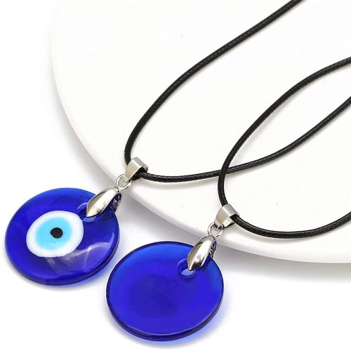 Evil Eye Pendant Necklace - Stylish Protection Jewellery - Unisex Necklace