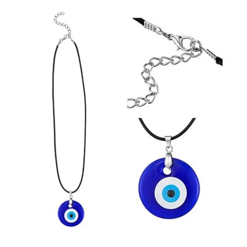 Evil Eye Pendant Necklace - Stylish Protection Jewellery - Unisex Necklace