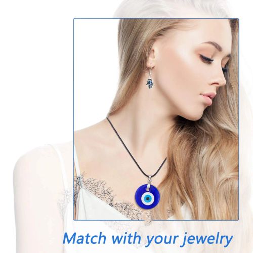 Evil Eye Pendant Necklace - Stylish Protection Jewellery - Unisex Necklace