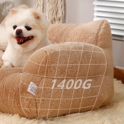 Luxury Eco-Friendly Pet Bed - Comfort & Warmth for Small Dogs