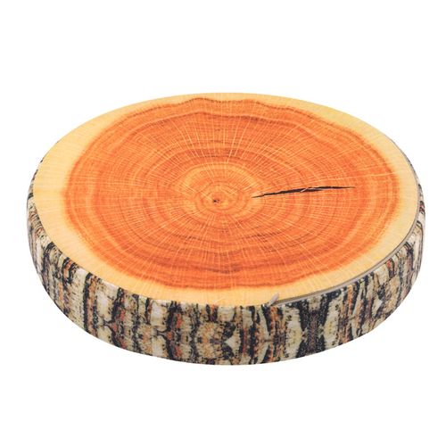Realistic Log Design Cushion - Comfortable & Unique Plush Support