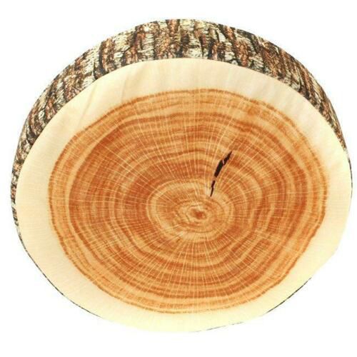 Realistic Log Design Cushion - Comfortable & Unique Plush Support