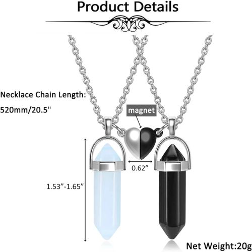 Heart Shape Pendant Necklace - Fashionable Accessory for Couples