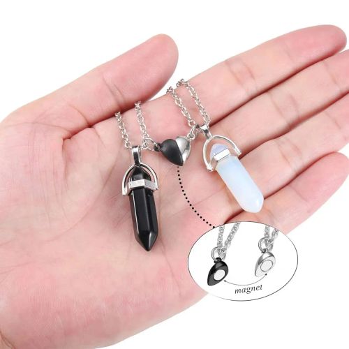 Heart Shape Pendant Necklace - Fashionable Accessory for Couples