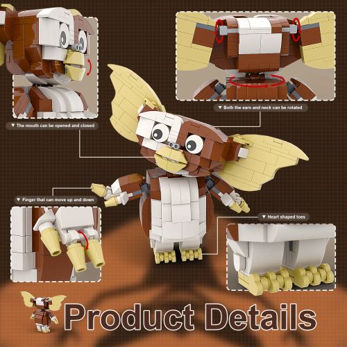 Gizmoes Action Figure - Unique Building Blocks for Gremlins Fans - 414PCS